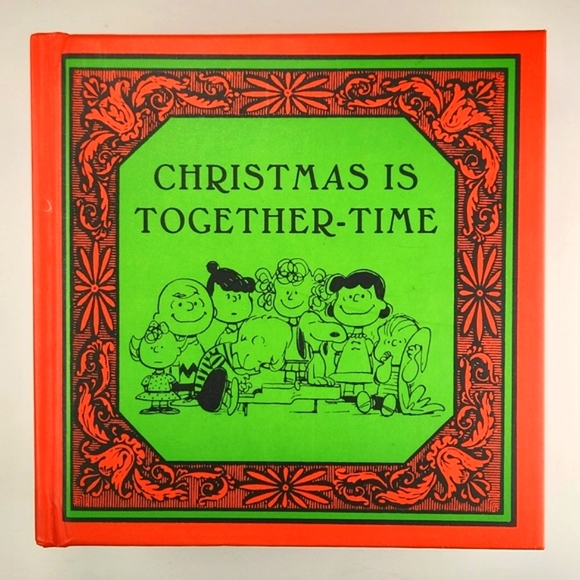 PEANUTS: Christmas is Together Time Hardcover book - Picture 1 of 11